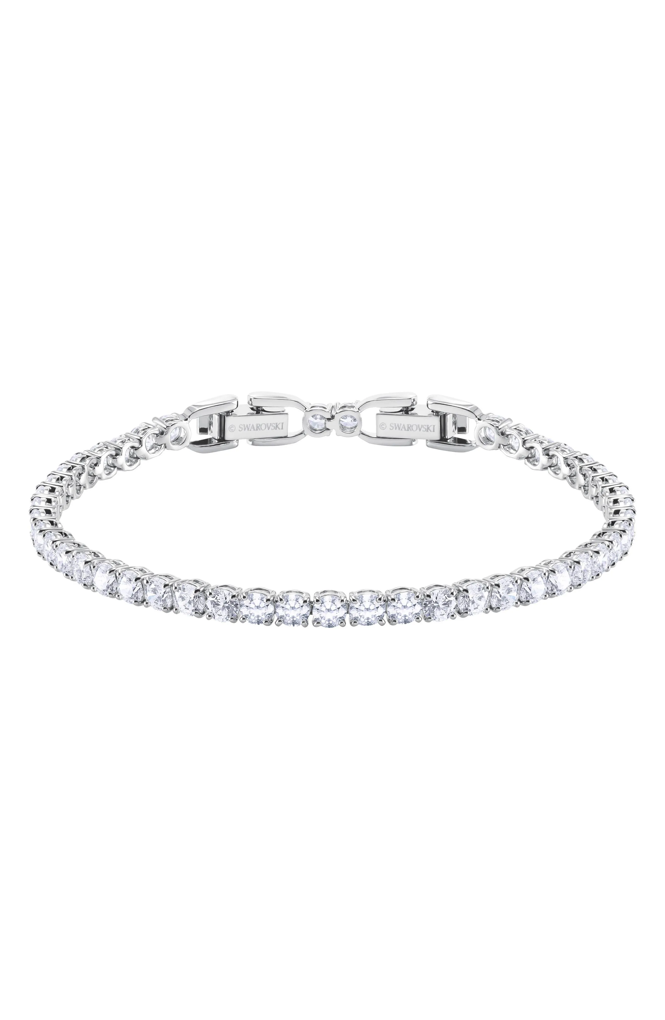 Swarovski Tennis Round Deluxe White Bracelet