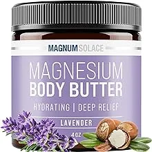 Magnesium Body Butter for Women & Men – Lightly Scented with Lavender