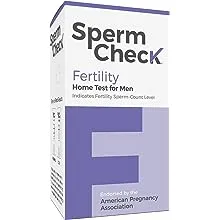 Spermcheck Fertility Home Test Kit for Men- Shows Normal or Low Sperm Count MB