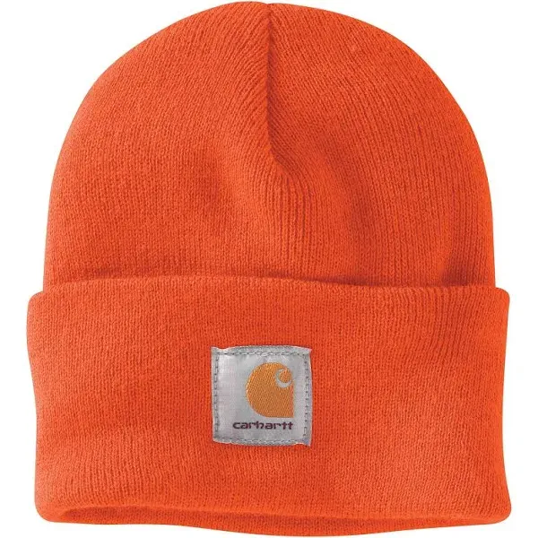 Carhartt Men's Acrylic Watch Cap, Orange, OS