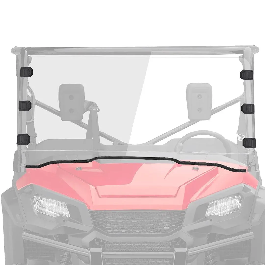 KEMIMOTO UTV Front Full Windshield Fit\xa0for Pioneer 1000 / 1000-5 / 10...