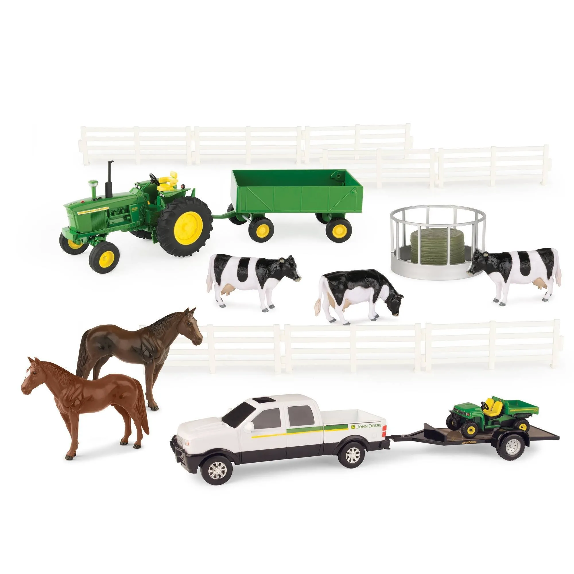 John Deere Tomy 20 Piece Value Set (1:32 Scale)John Deere Tomy 20 Piece Value Set (1:32 Scale)