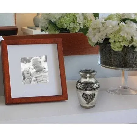 White Loving Angel Cremation Urns