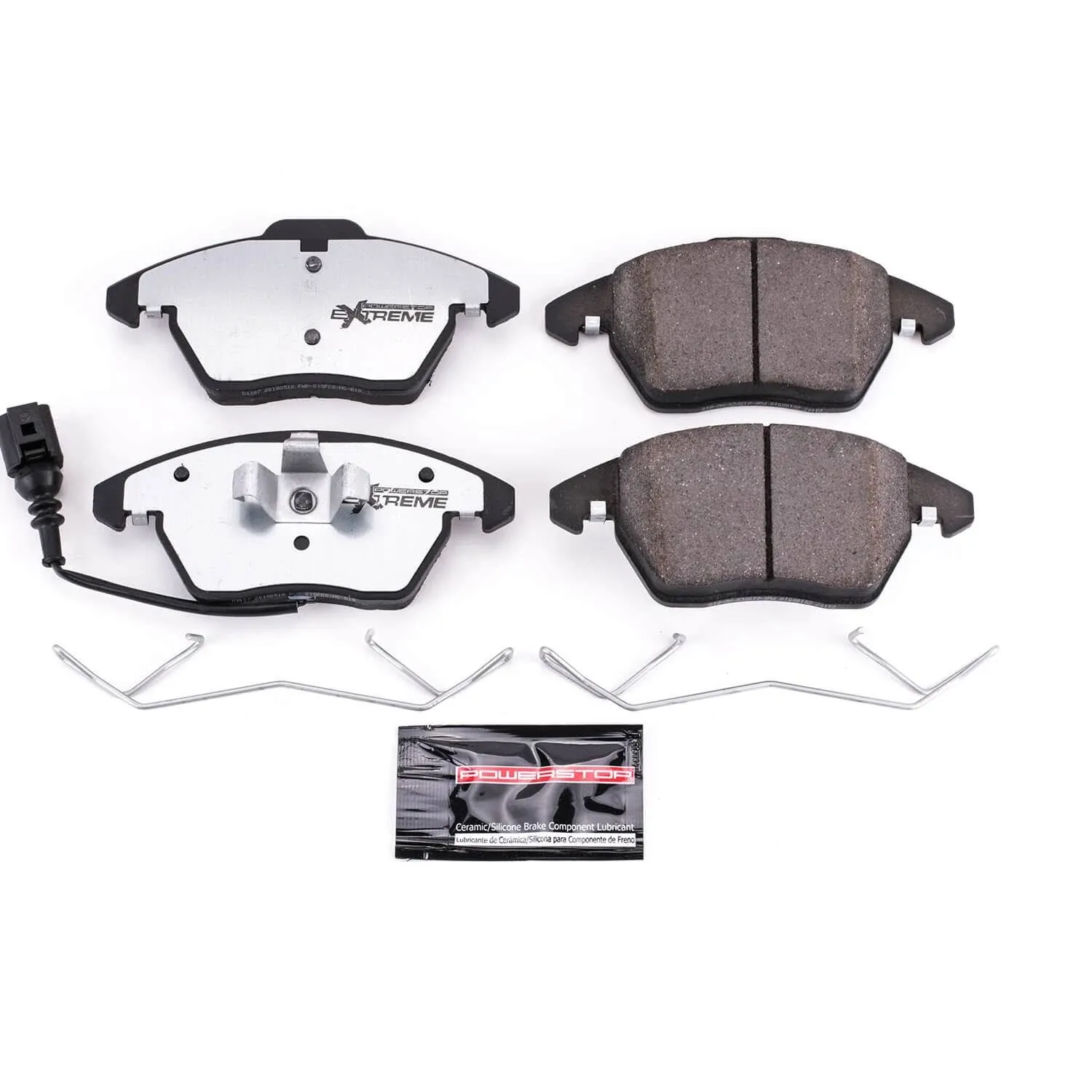 Power Stop 14-18 Audi RS7 Front Z26 Extreme Street Brake Pads w/Hardware