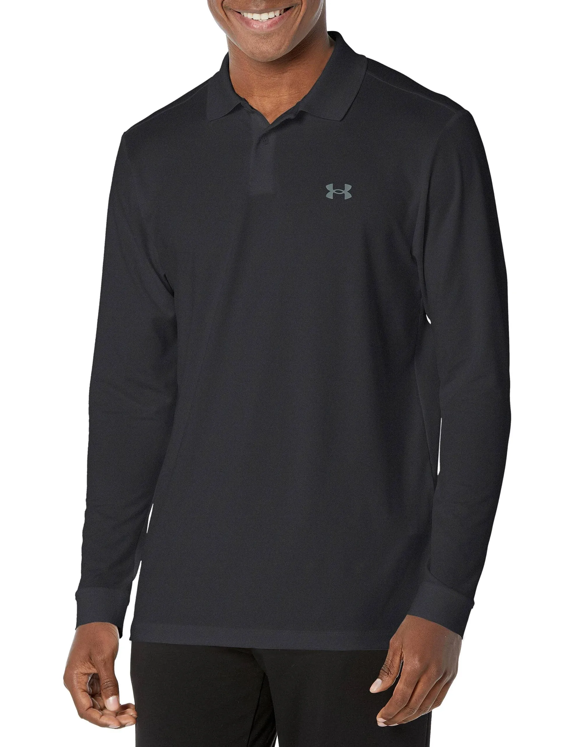 "Men's UA Matchplay Long Sleeve Polo"