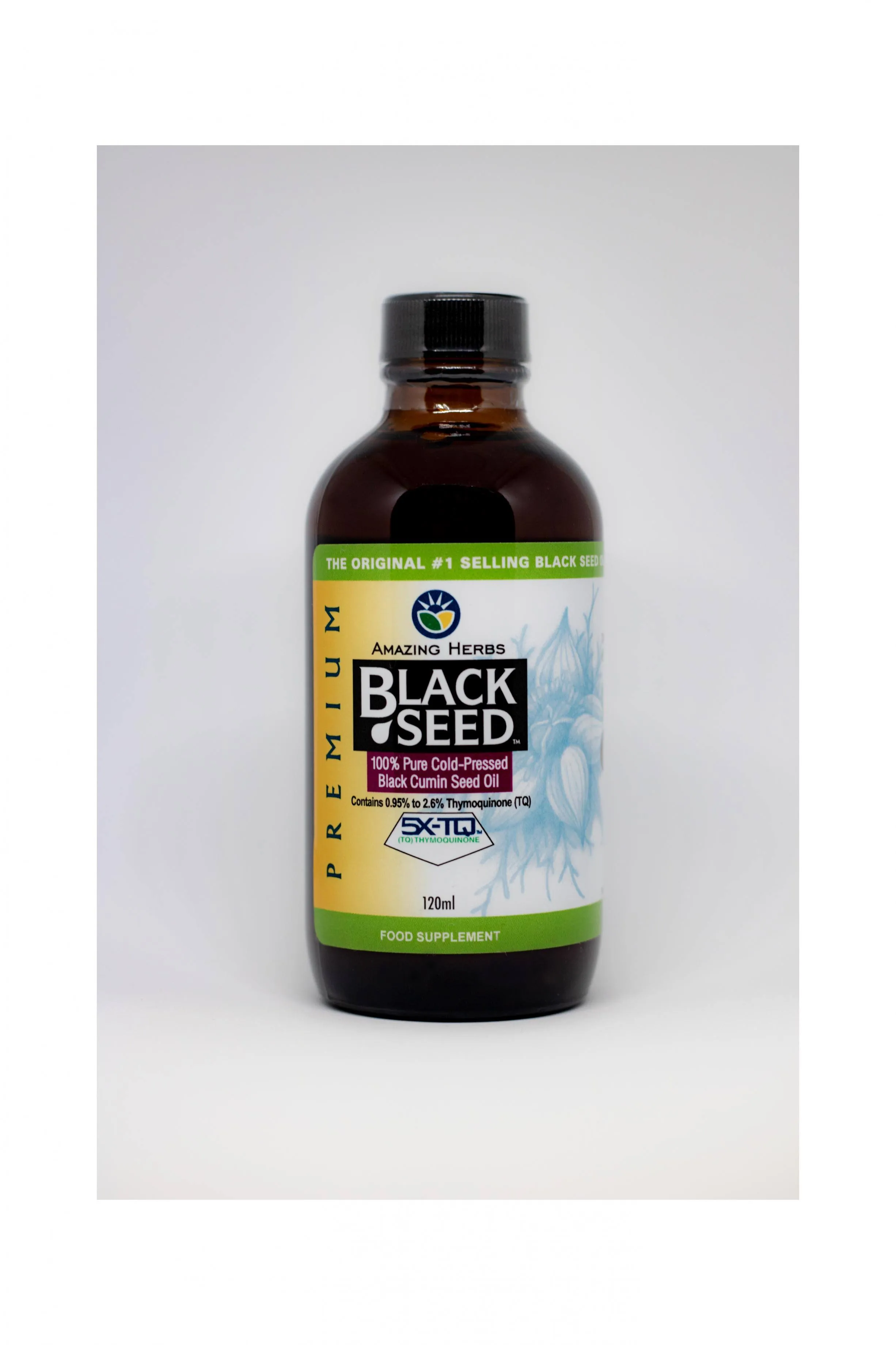 Amazing Herbs Premium Black Seed Oil 8 fl.oz