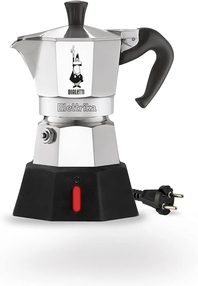 Bialetti Mocha Electricity, 2 Cups, Aluminum