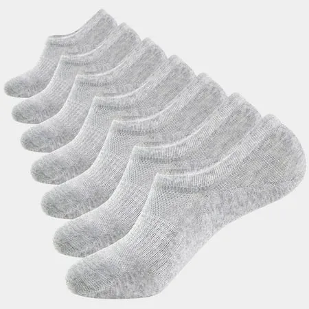 Wander No Show Socks Mens 7 Pairs Cotton Thin Non Slip Low Cut Mens Invisible Casual Socks