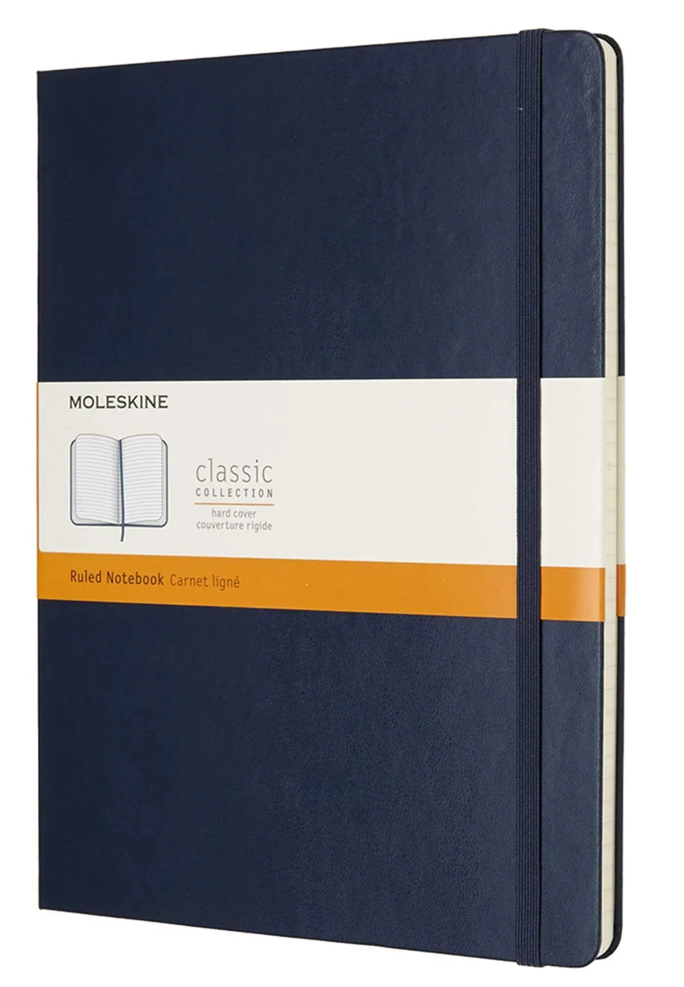 Moleskine Sapphire Blue Ruled Classic Hard Cover Notebook