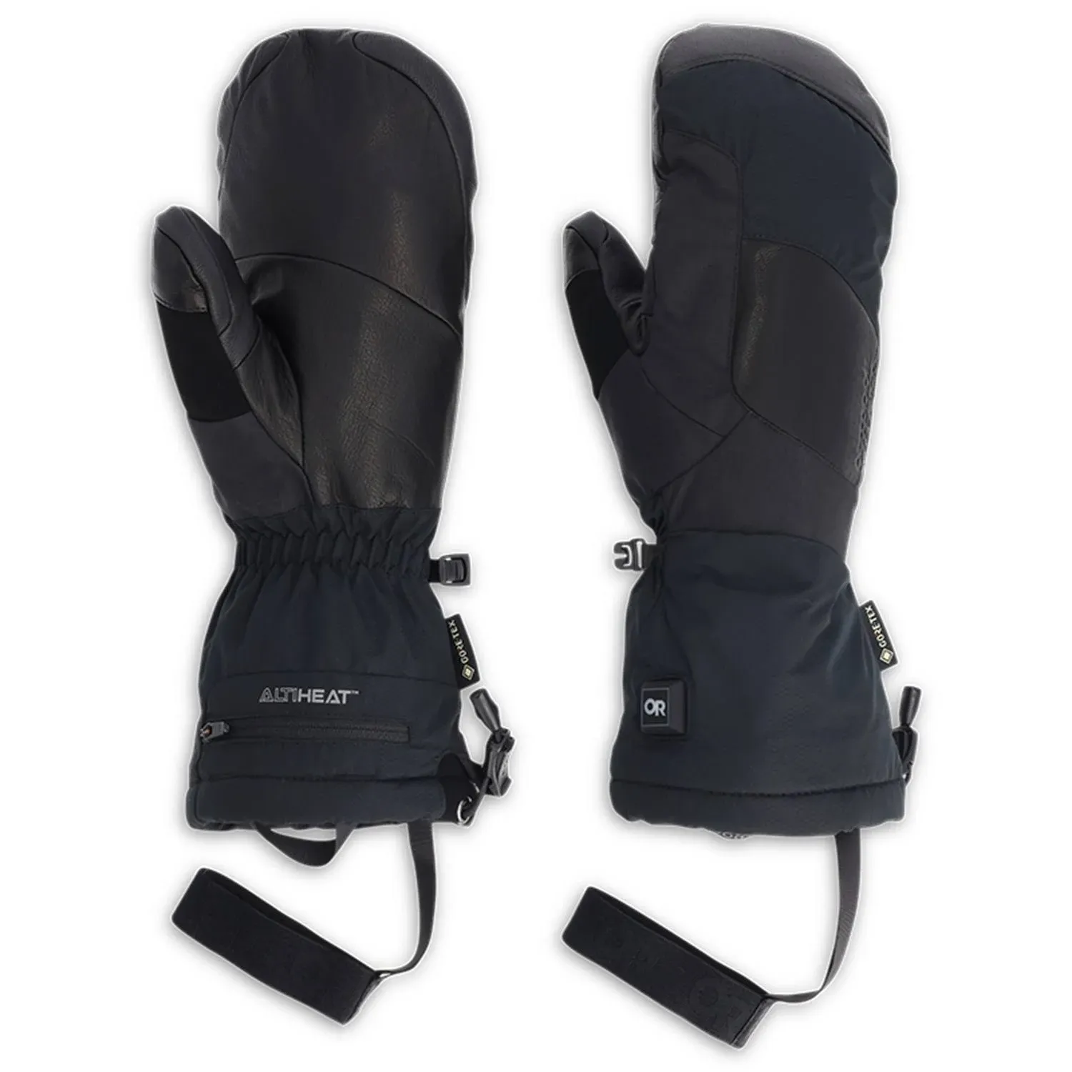 Outdoor Research Prevail Heated GORE-TEX Mitts Black / L