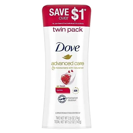 Dove Advanced Care Antiperspirant Deodorant Stick Revive