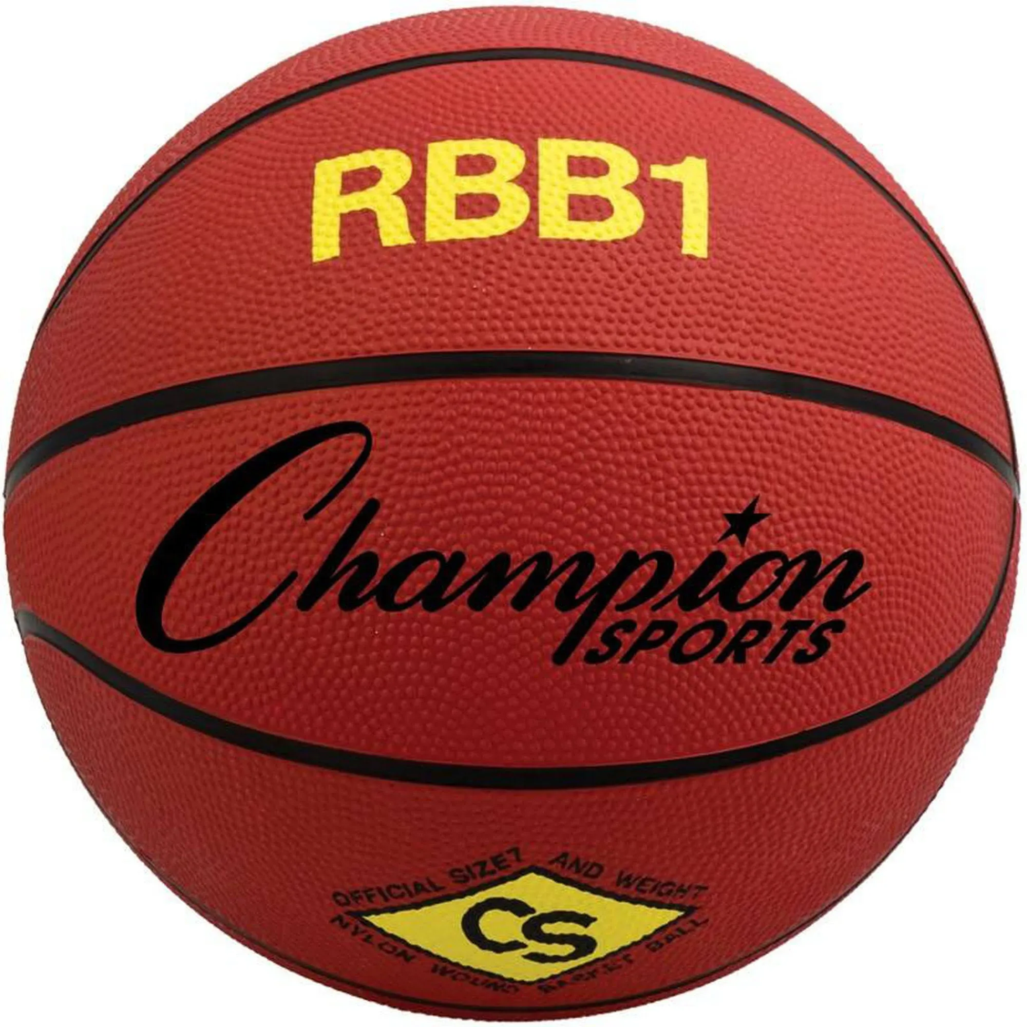 Champion Sports Rubber Basketball - Junior