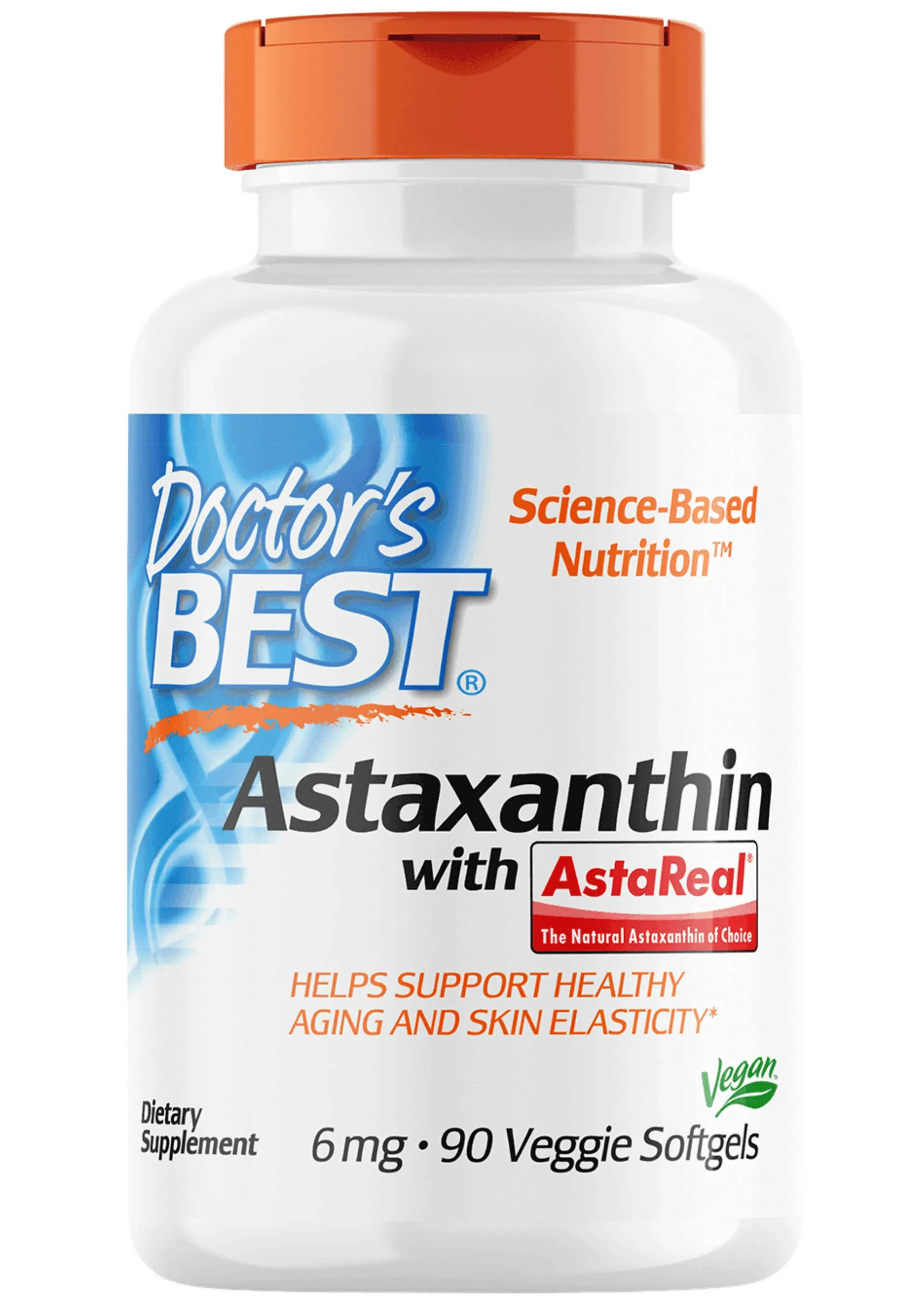 Doctor's Best Astaxanthin 6 mg, 90 Softgels