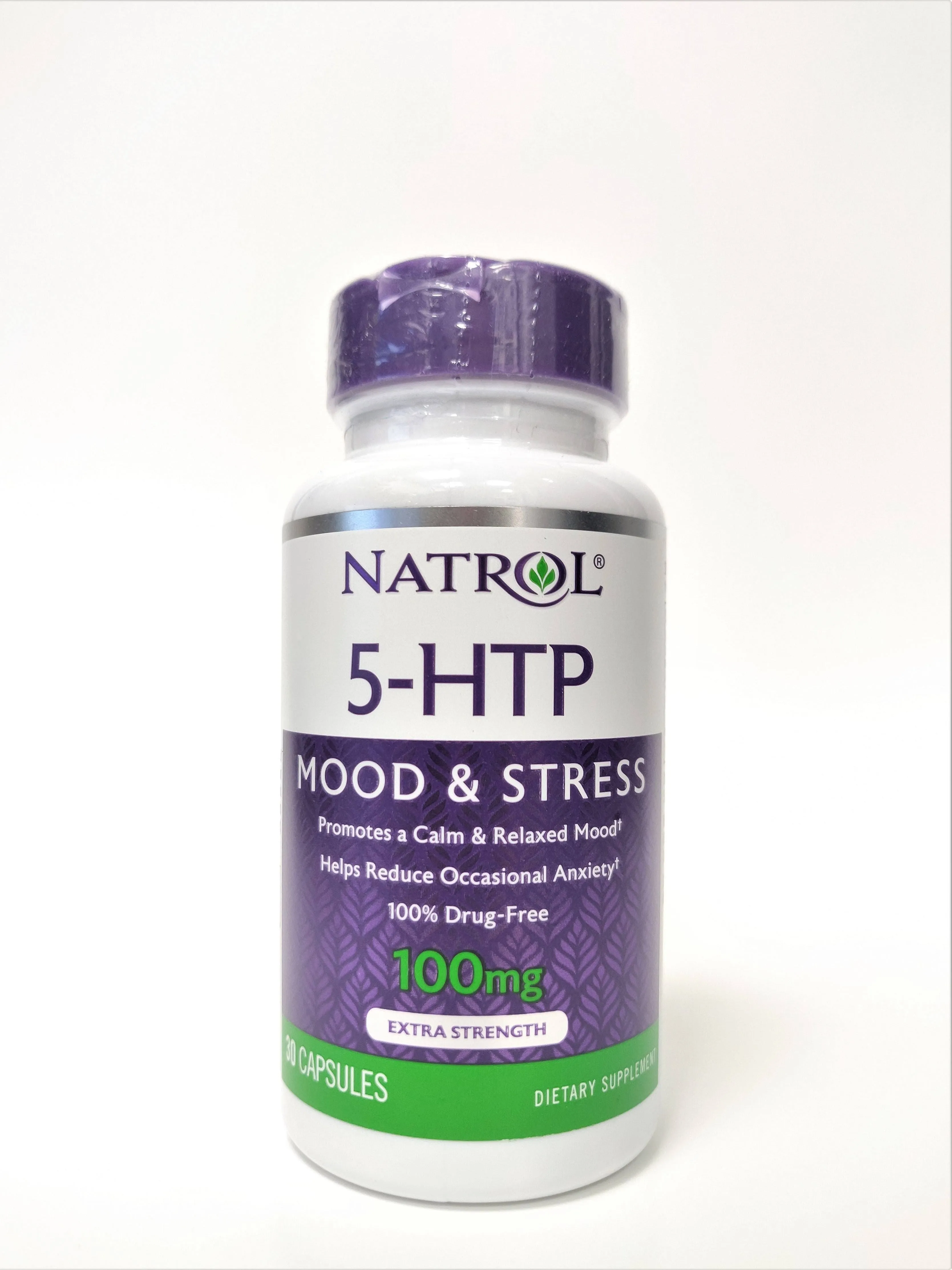 NATROL: 5-HTP 100 mg, 30 Capsules