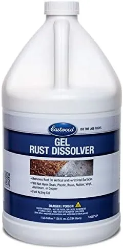 Eastwood Reusable Rust Dissolver Gel 1 Gallon for Engine Automotive Parts Tool