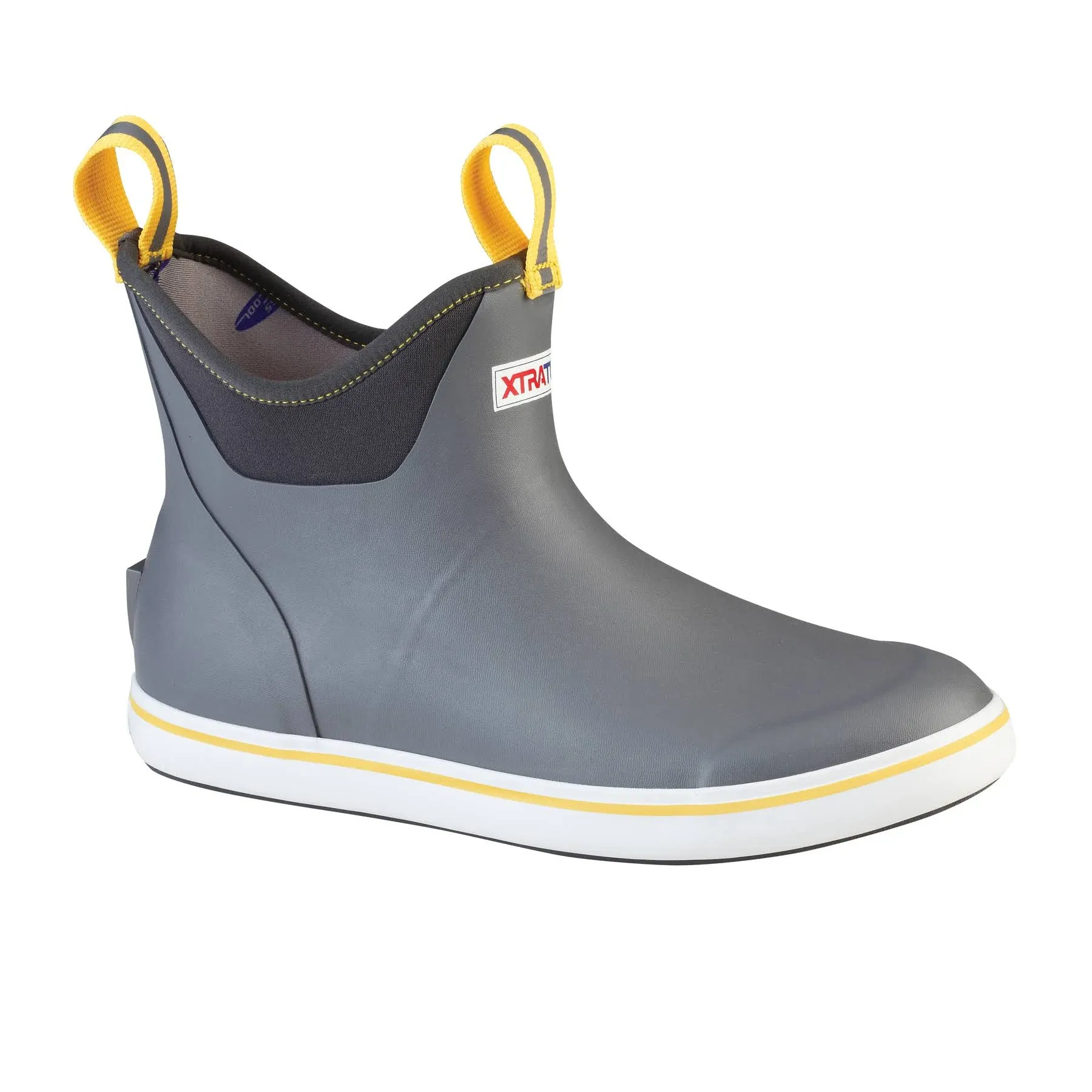 Xtratuf 22735 6" Ankle Deck Boot Gray Yellow