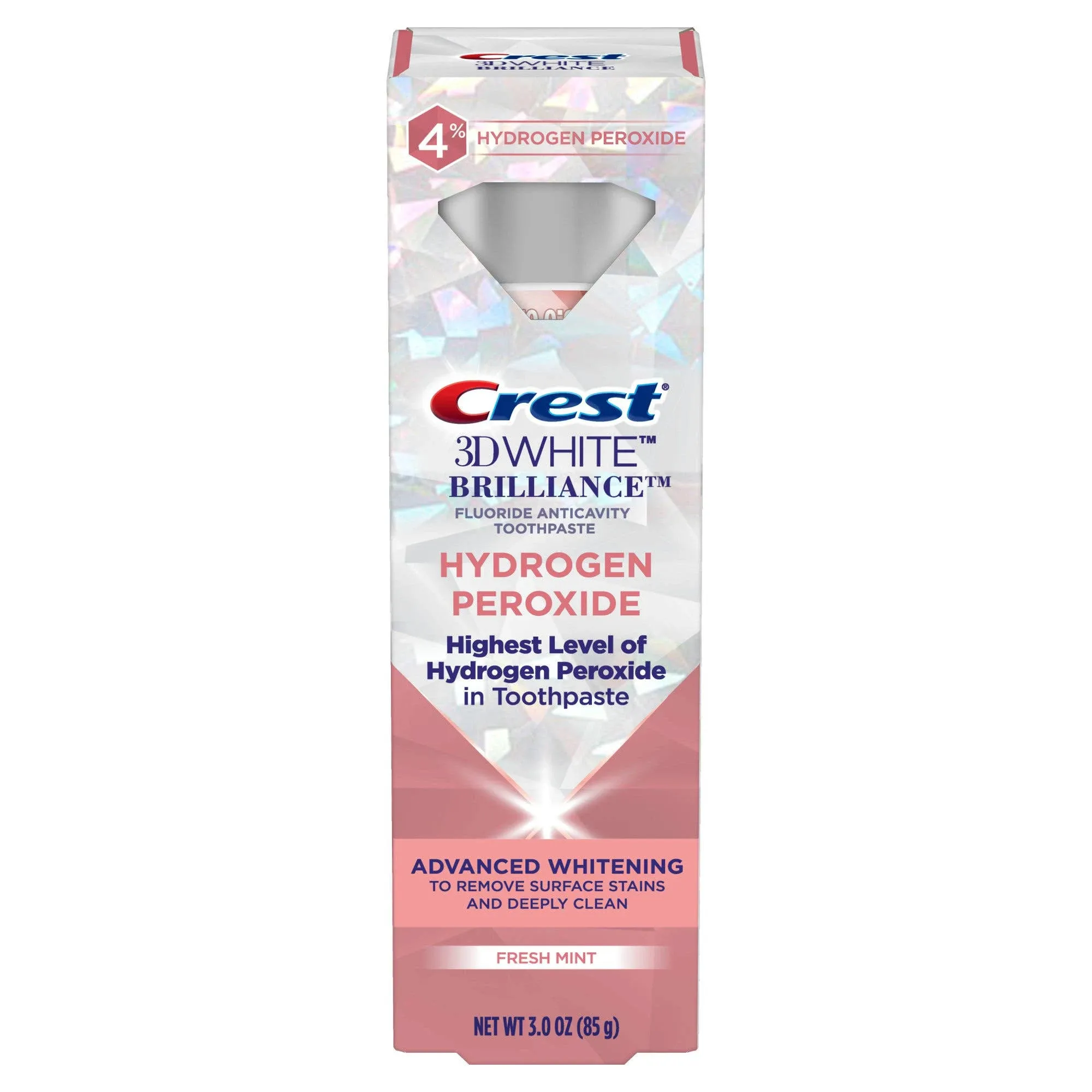 Crest 3D White Brilliance Hydrogen Peroxide Toothpaste