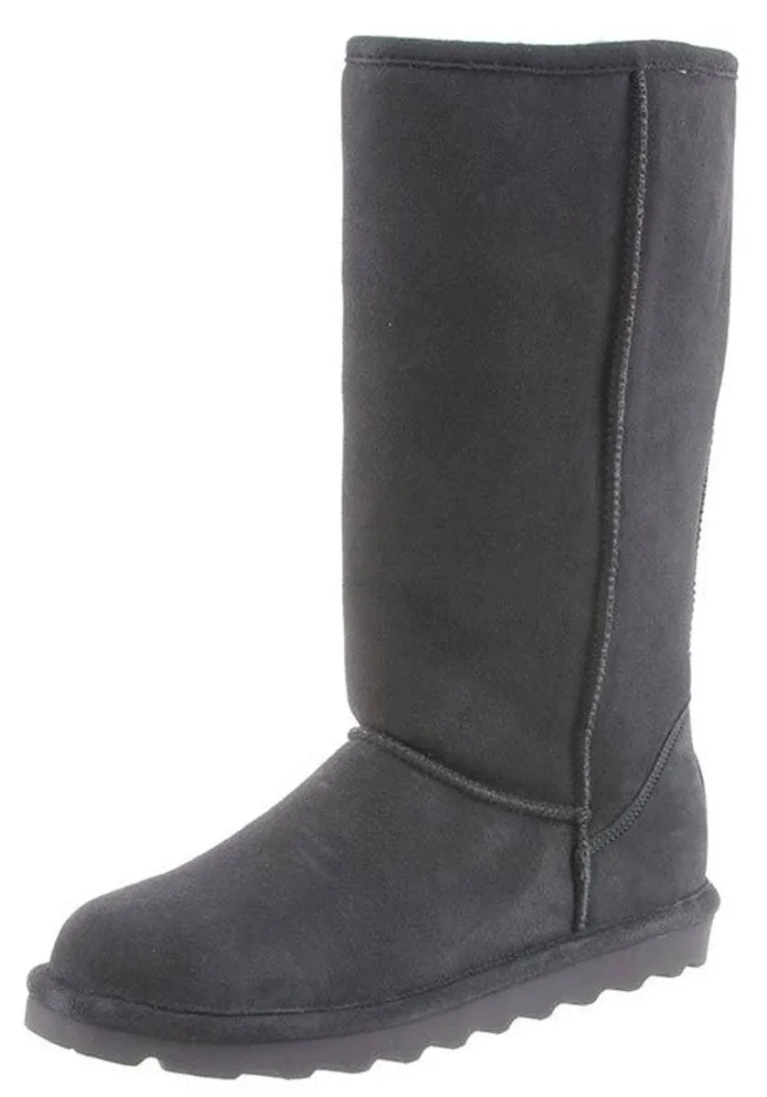 BEARPAW Women's Elle Tall Black Size 6 | Women's Boot Classic Suede | Women's