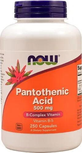 Now Foods Pantothenic Acid 500 mg