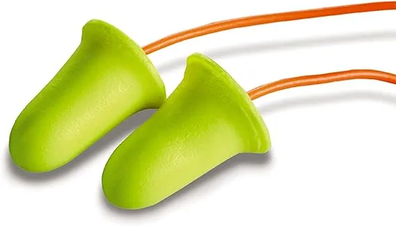 3M E-A-Rsoft FX Corded Earplugs - 100 Pairs Model 312-1274