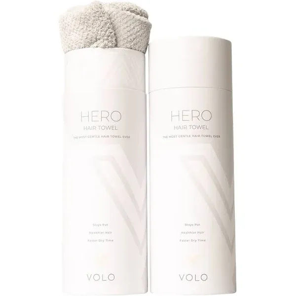 VOLO Hero Hair Towel- Cloud Pink