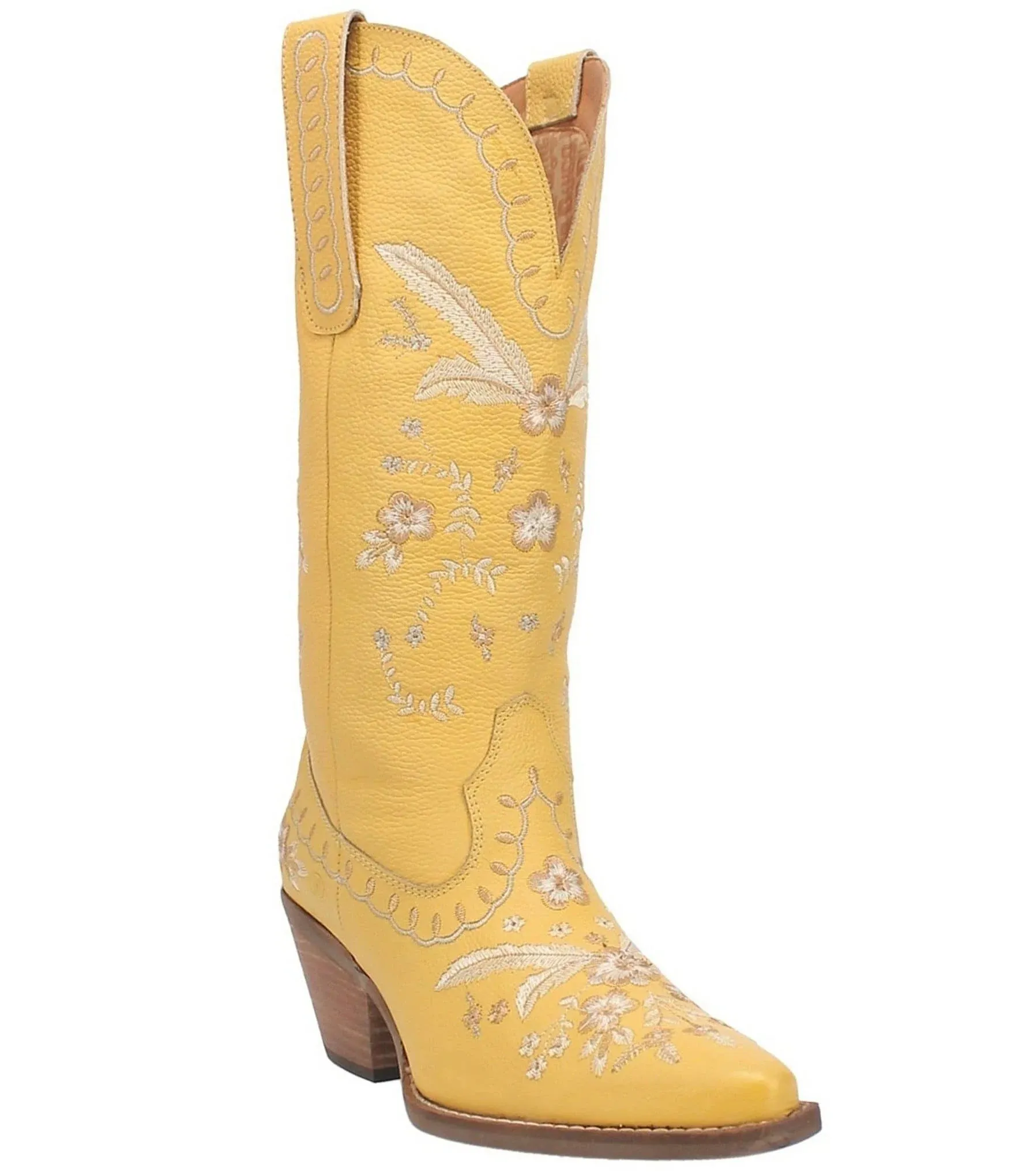 DINGO FULL BLOOM LEATHER BOOT STYLE DI939YE