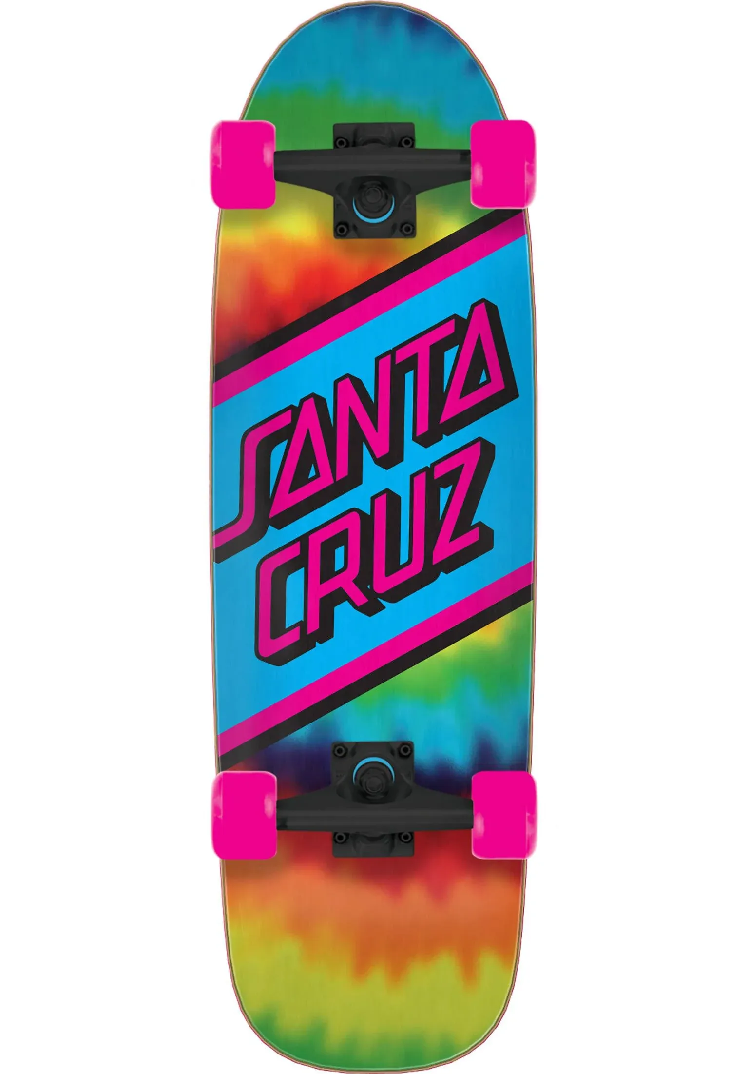 Santa Cruz Street Cruiser Rainbow Tie Dye 8.79" x 29.05"