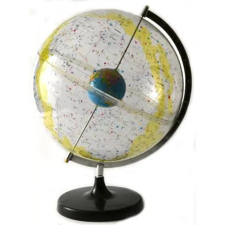 Eisco Labs Celestial Star Globe - 12" Globe Diameter, 17.5" Tall