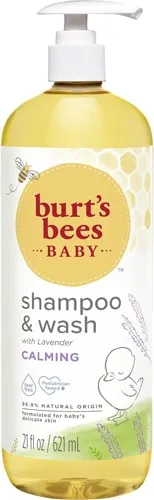 Burt's Bees Baby Bee Tear Free Calming Shampoo & Wash - 21 fl oz bottle