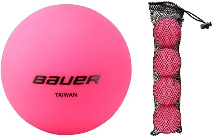 Bauer Hockey Ball 4 Pack