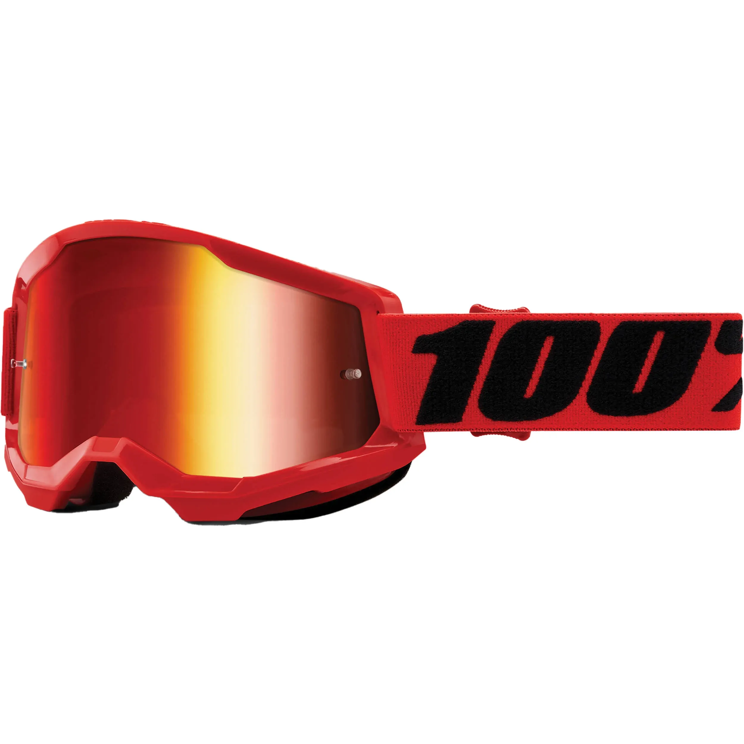 100% Strata 2 Sand Motocross & Mountain Bike Goggles - MX and MTB Racing Protective Eyewear