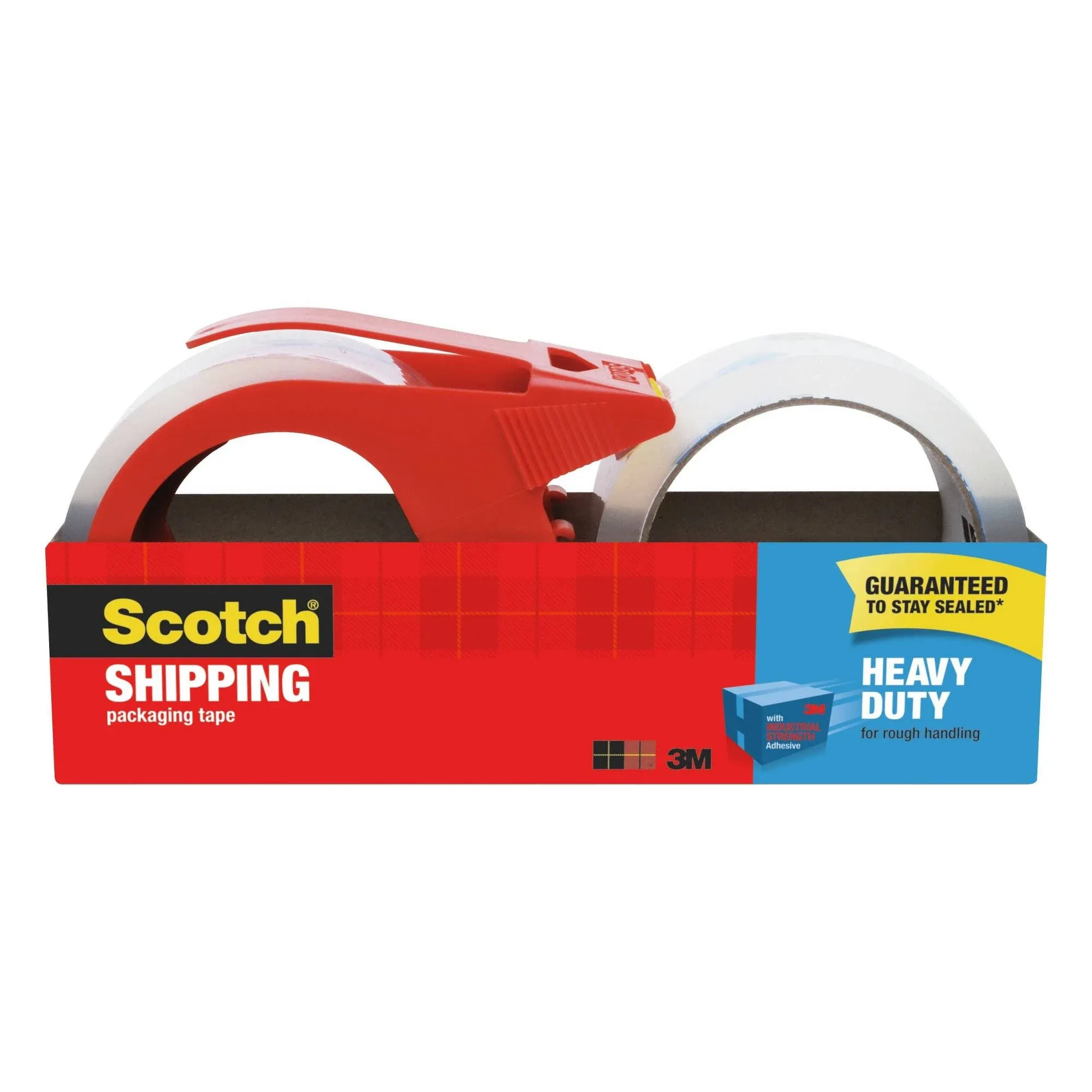 Scotch Heavy Duty Shipping Packaging Tape - 1.88" x 54.6 yd