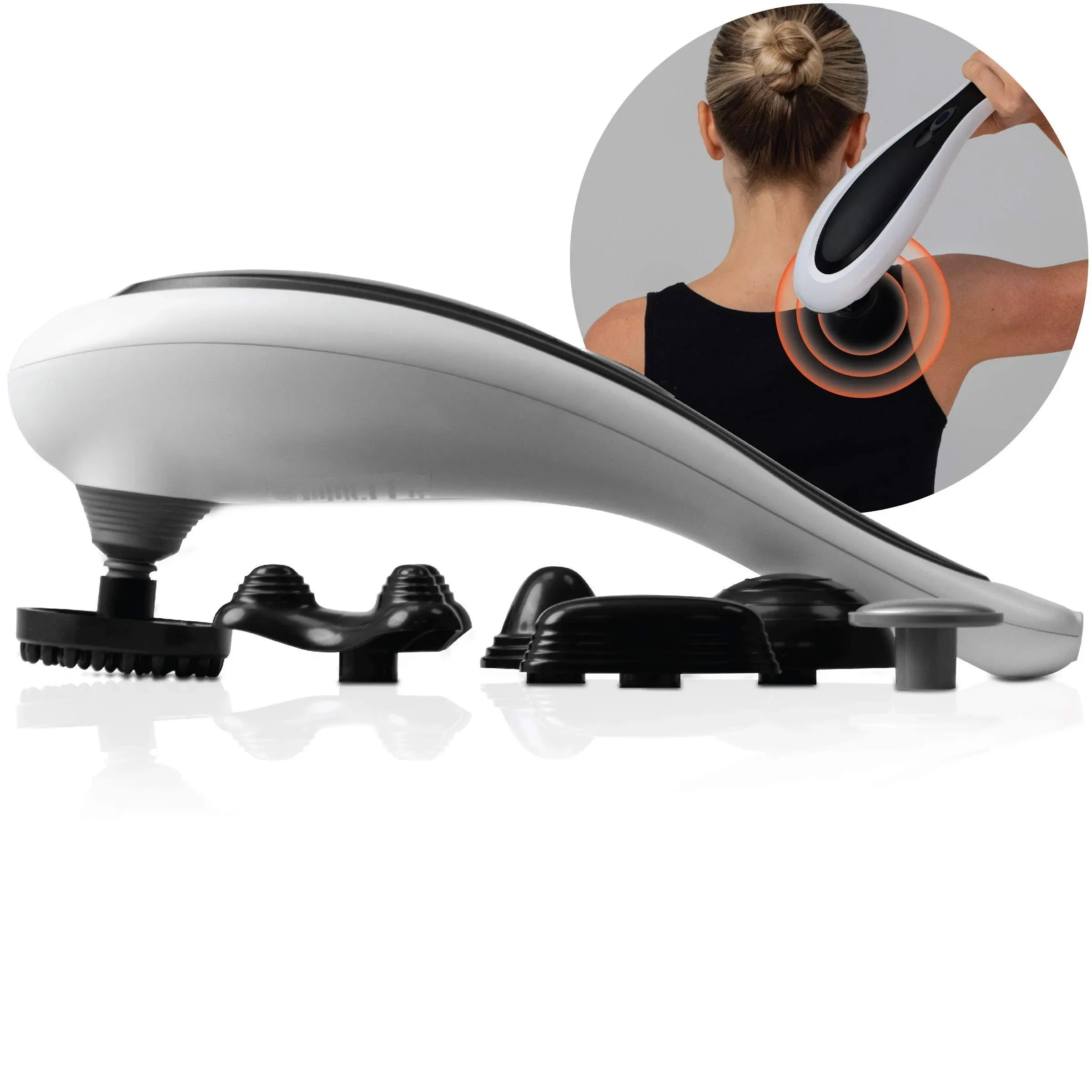 Sharper Image- Deep Tissue Rechargeable Massager (1011667)(2312<wbr/>113)