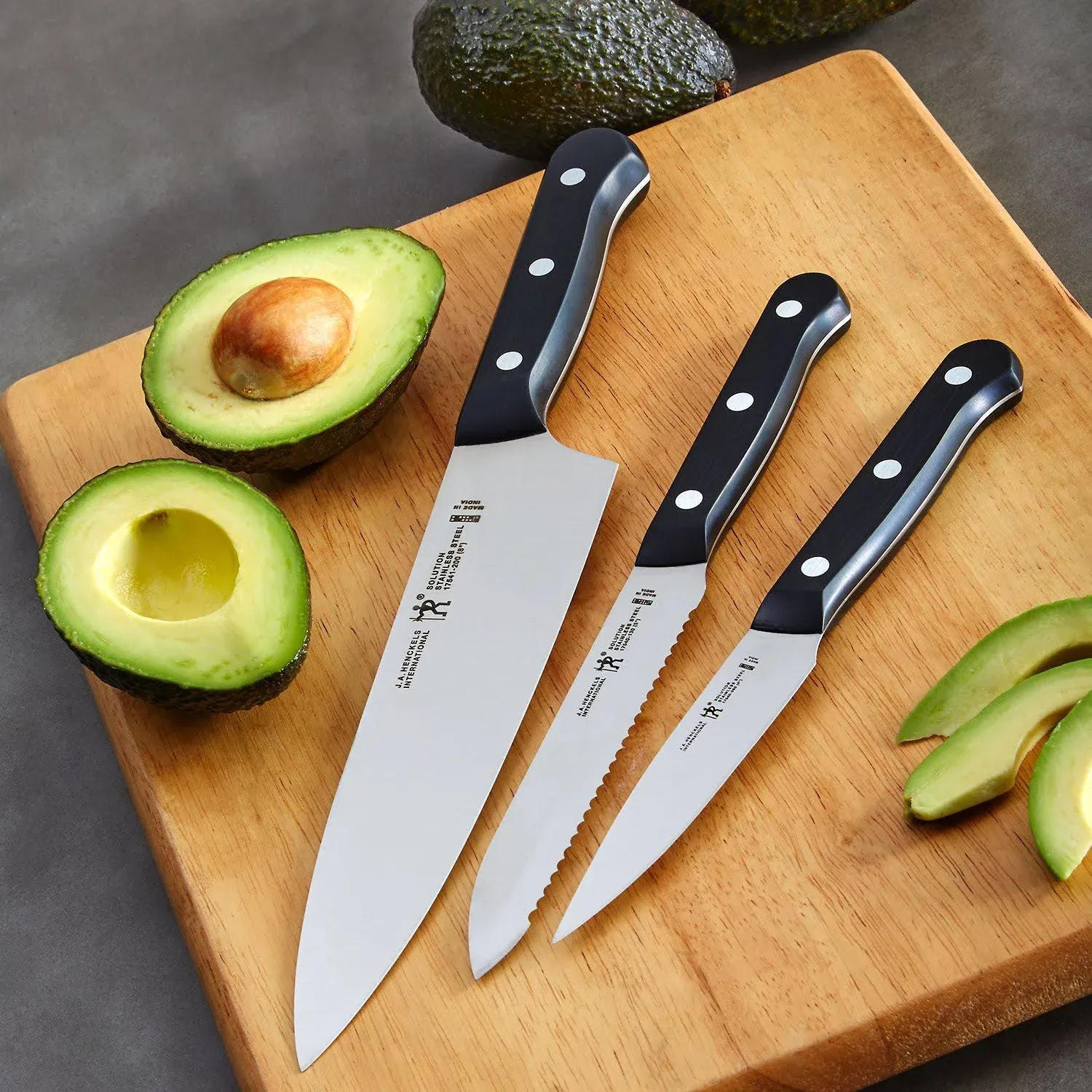 Henckels Solution 3-Piece Starter Knife Set