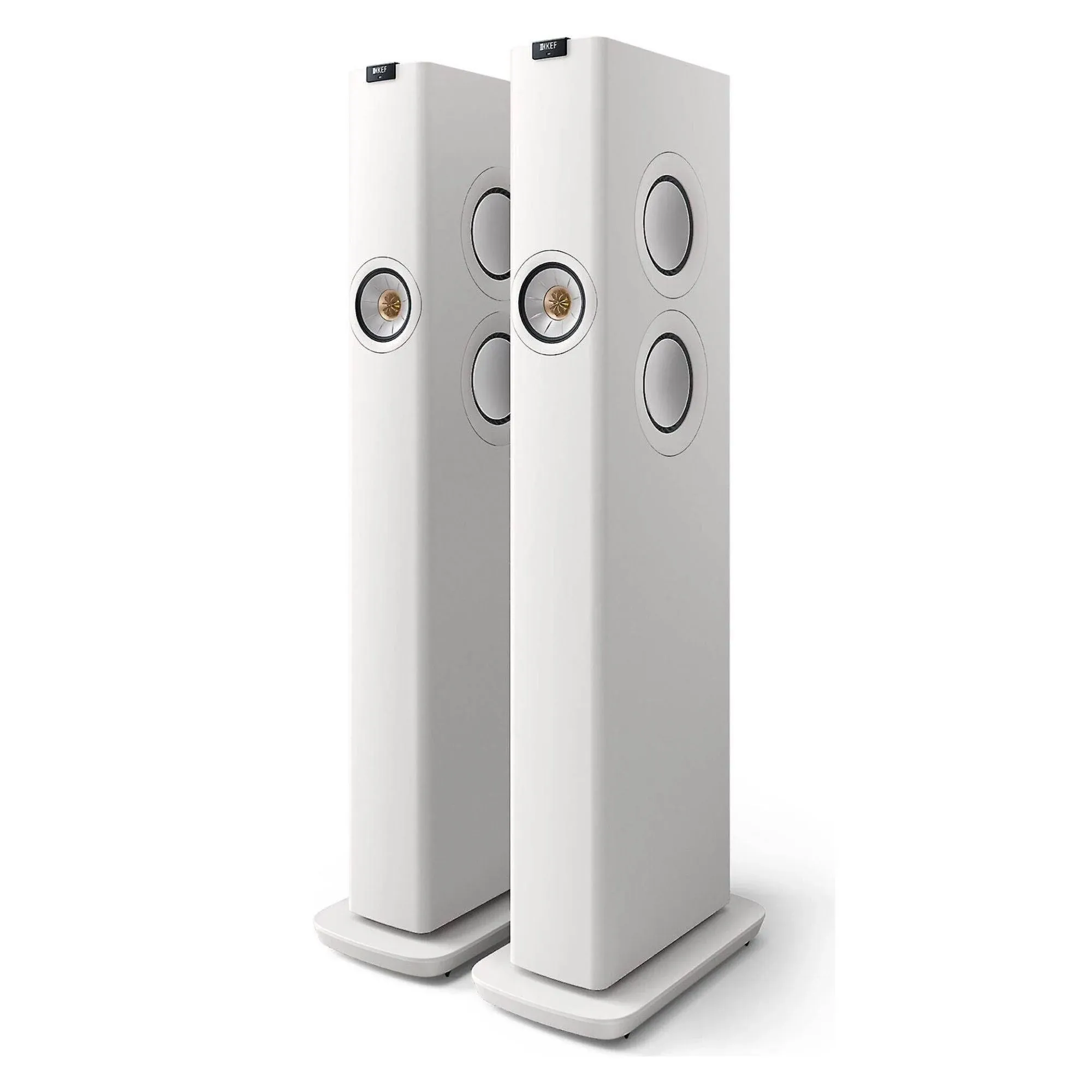 KEF Mineral White LS60 Wireless HiFi Speakers (Pair)