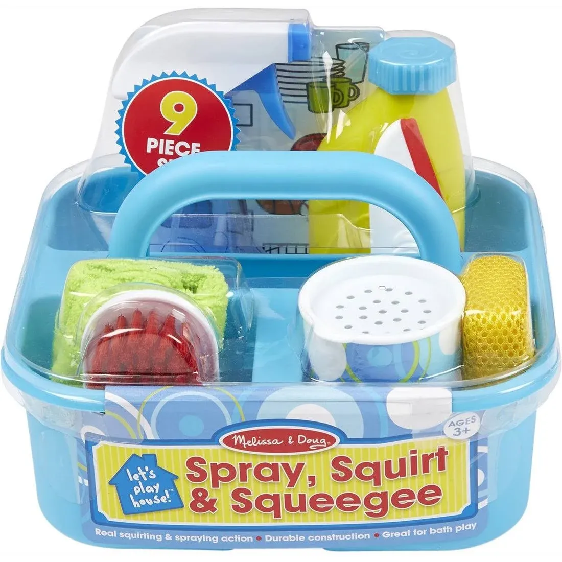 Melissa & Doug Toy, Spray! Squirt! Squeegee!