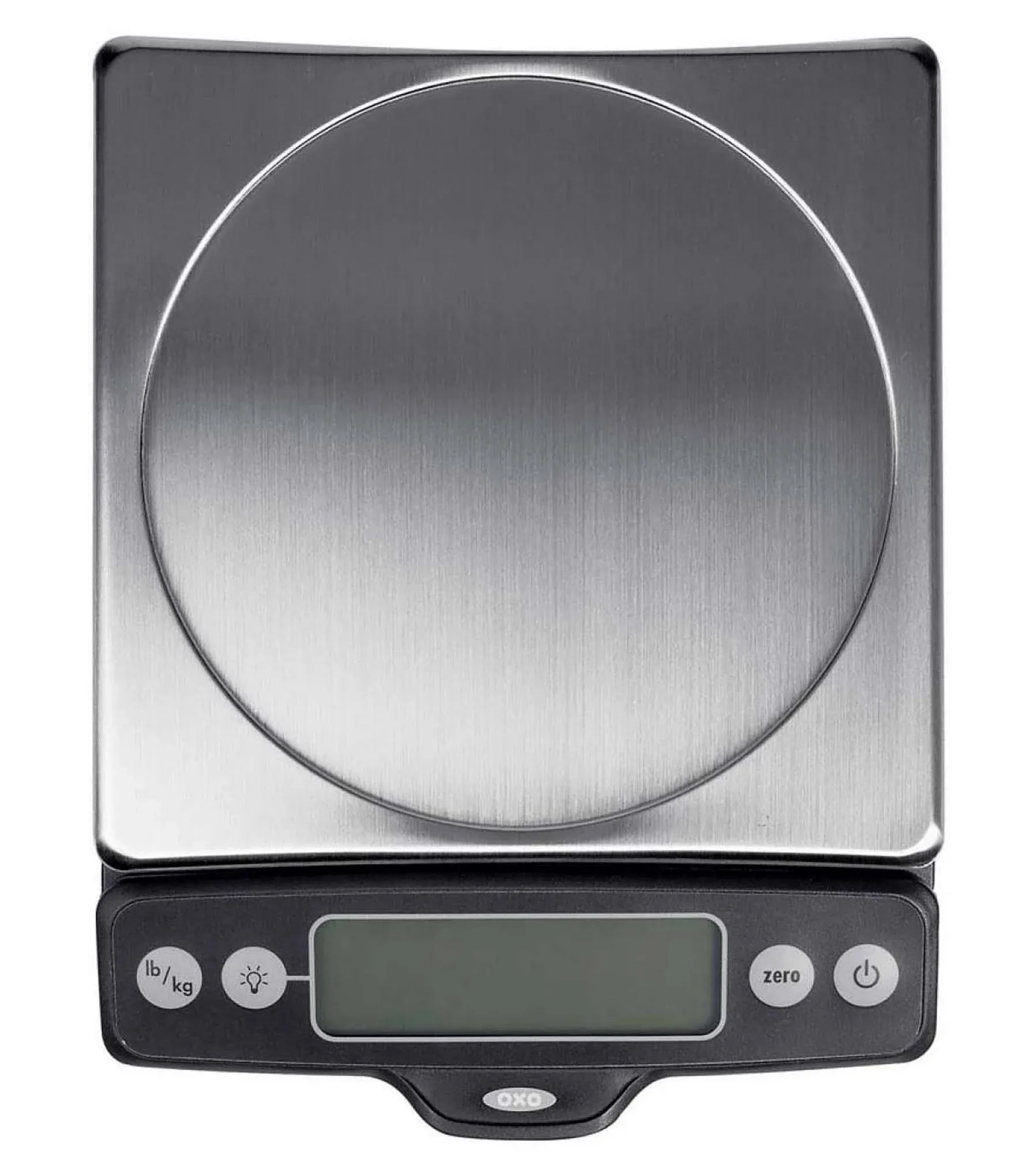 OXO 110800 GOOD GRIPS 11lbs STAINLESS STEEL DIGITAL SCALE - BLACK NEW