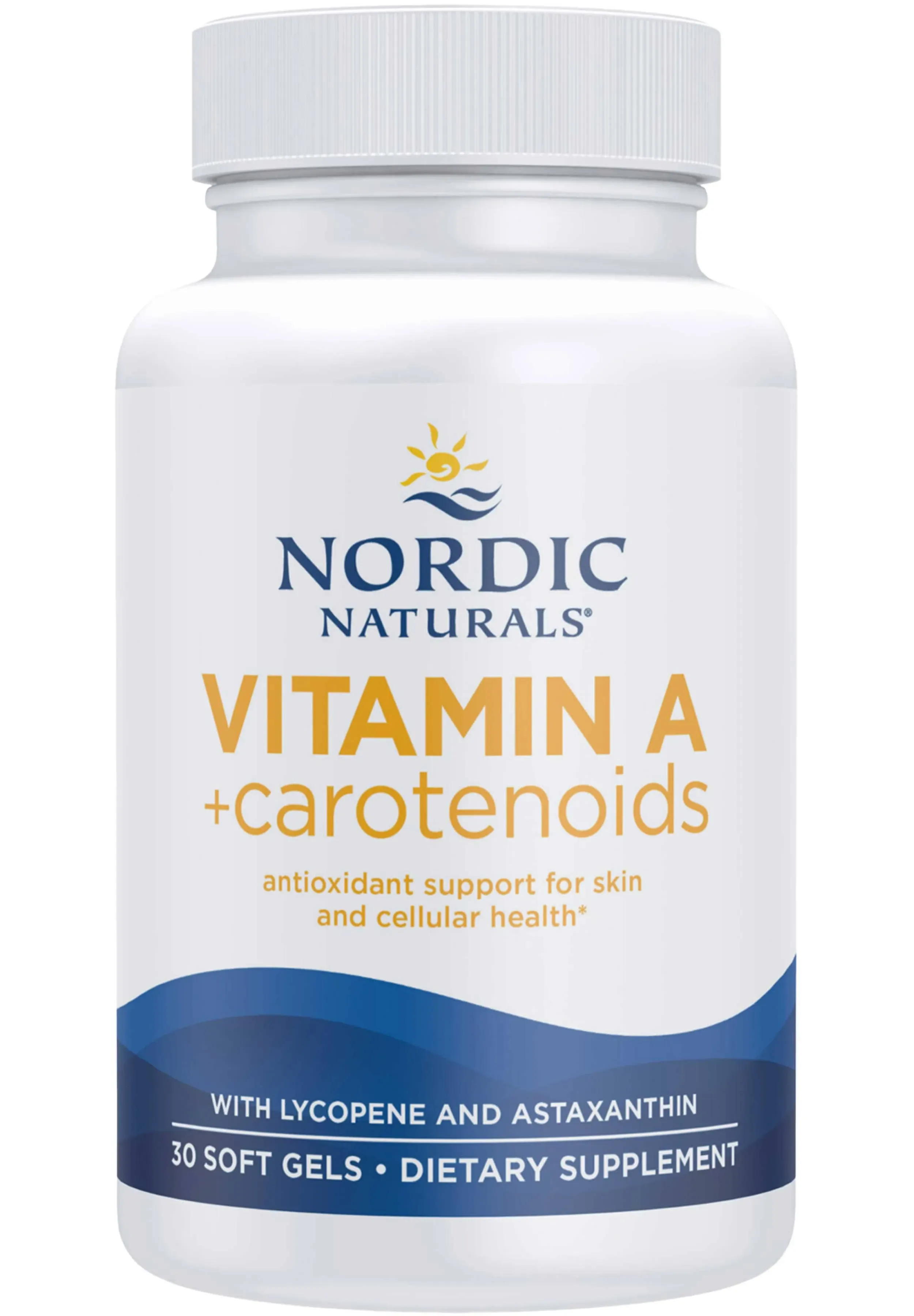 Nordic Naturals, Vitamina A + Carotenoides, 30 Cápsulas Softgel