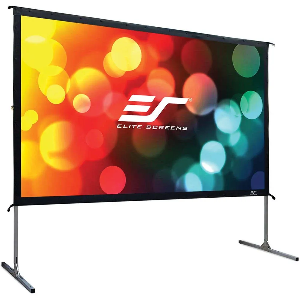 Elite Screens Yard Master 2 75"/16:9 Outdoor Projector Screen with Stand 75" OMS75H2