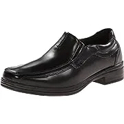 Deer Stags Boys' Wise Dress Slip-On Shoes, Black, 12.5
