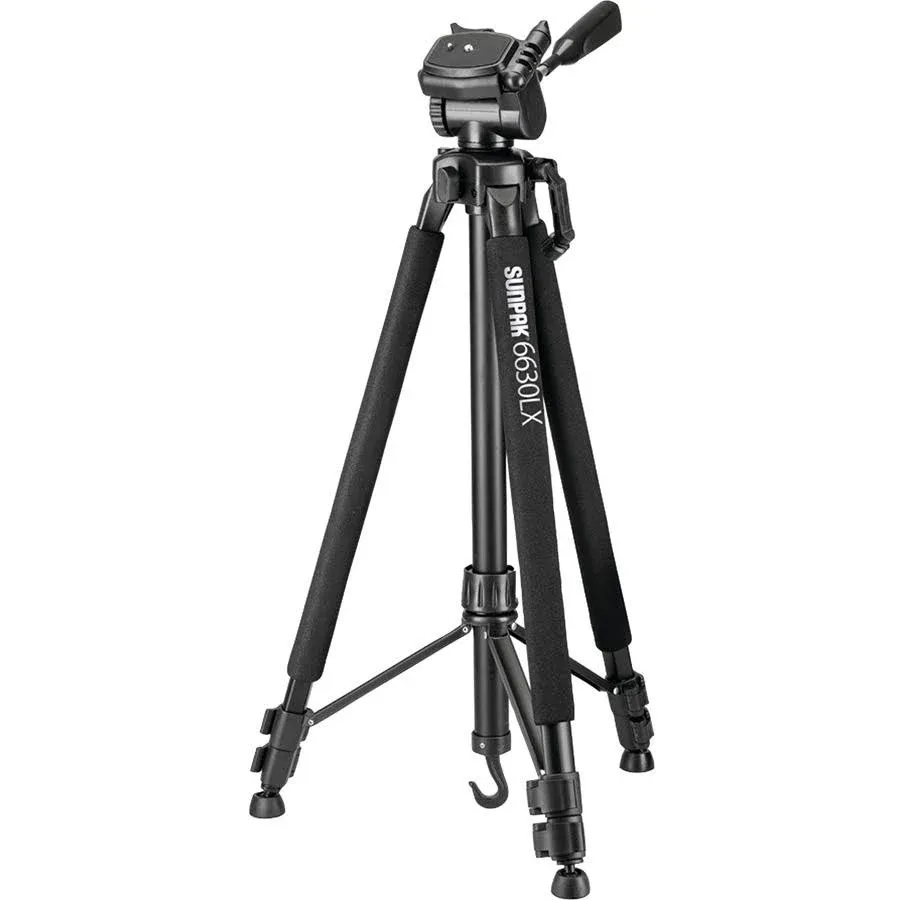 Sunpak 5400DLX Tripod with 3-Way Pan Head for Digital Cameras