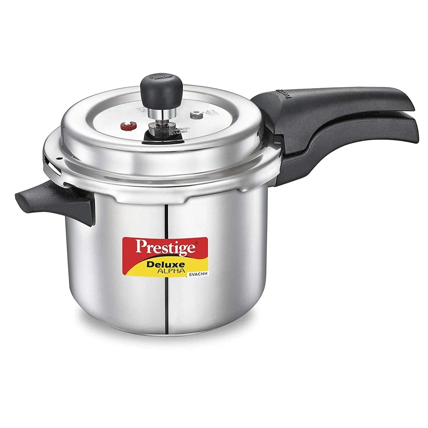 Prestige Deluxe Alpha Svachh Stainless Steel Tall 3.5L Pressure Cooker - 20249