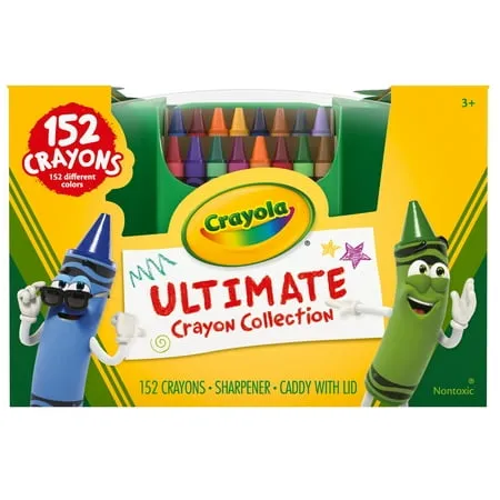 Crayola Ultimate Crayon Collection, 152 count