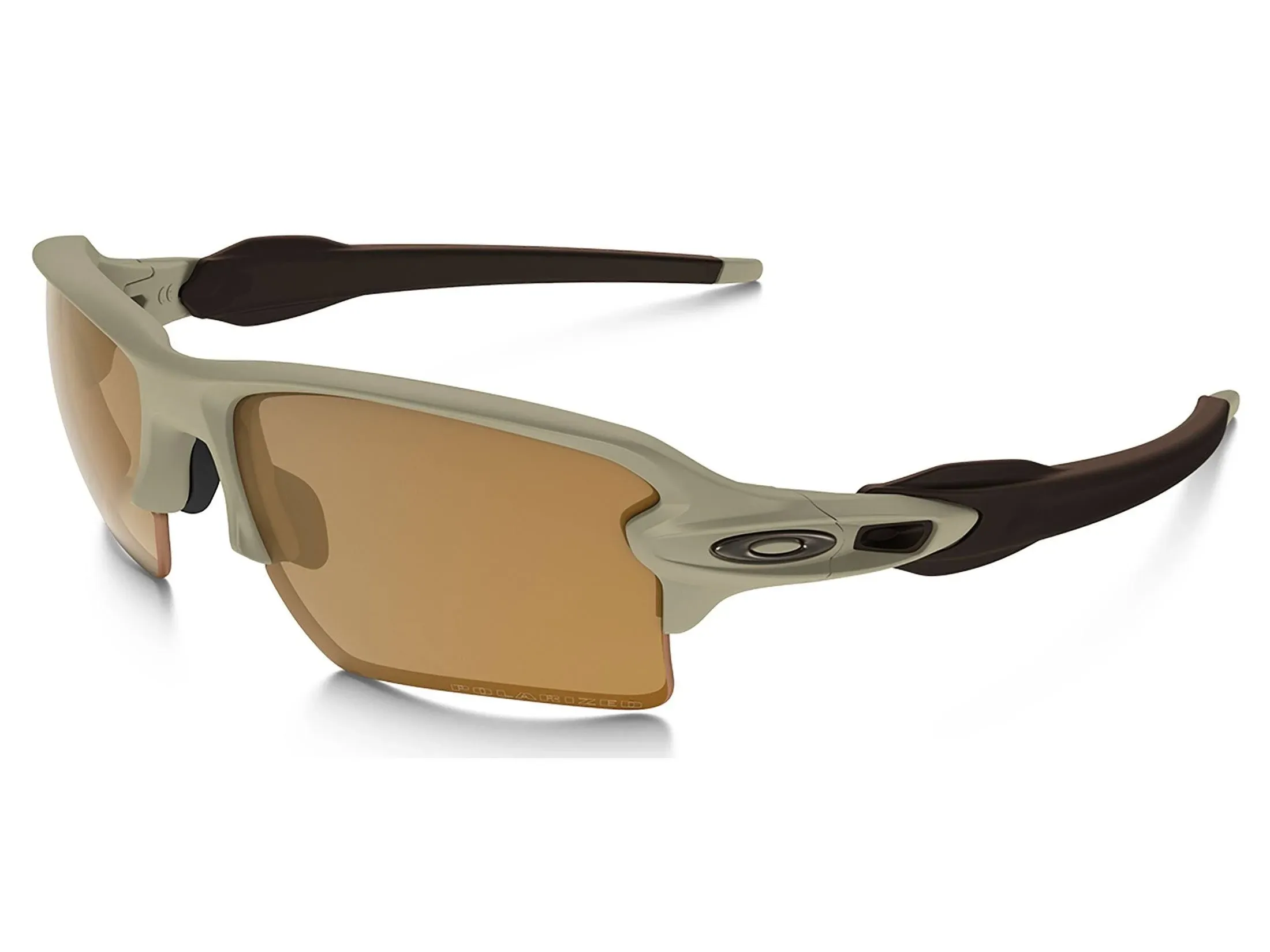 OAKLEY SI Flak 2.0 XL Desert Tan/Bronze Polarized Sunglasses (OO9188-38)