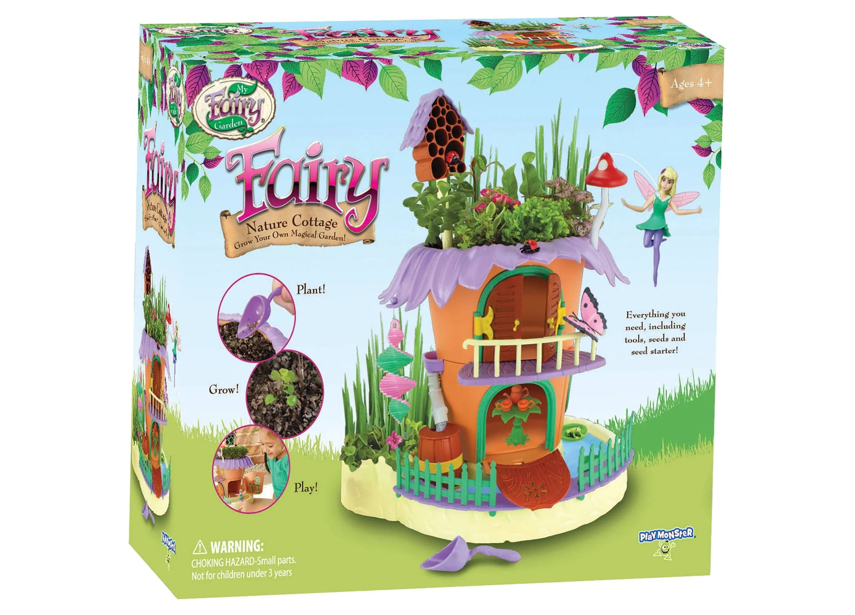 My Fairy Garden Nature Cottage - Grow & Play Set Nature Cottage NIB