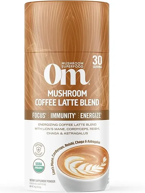 Om Coffee Latte Blend, Mushroom - 240 g