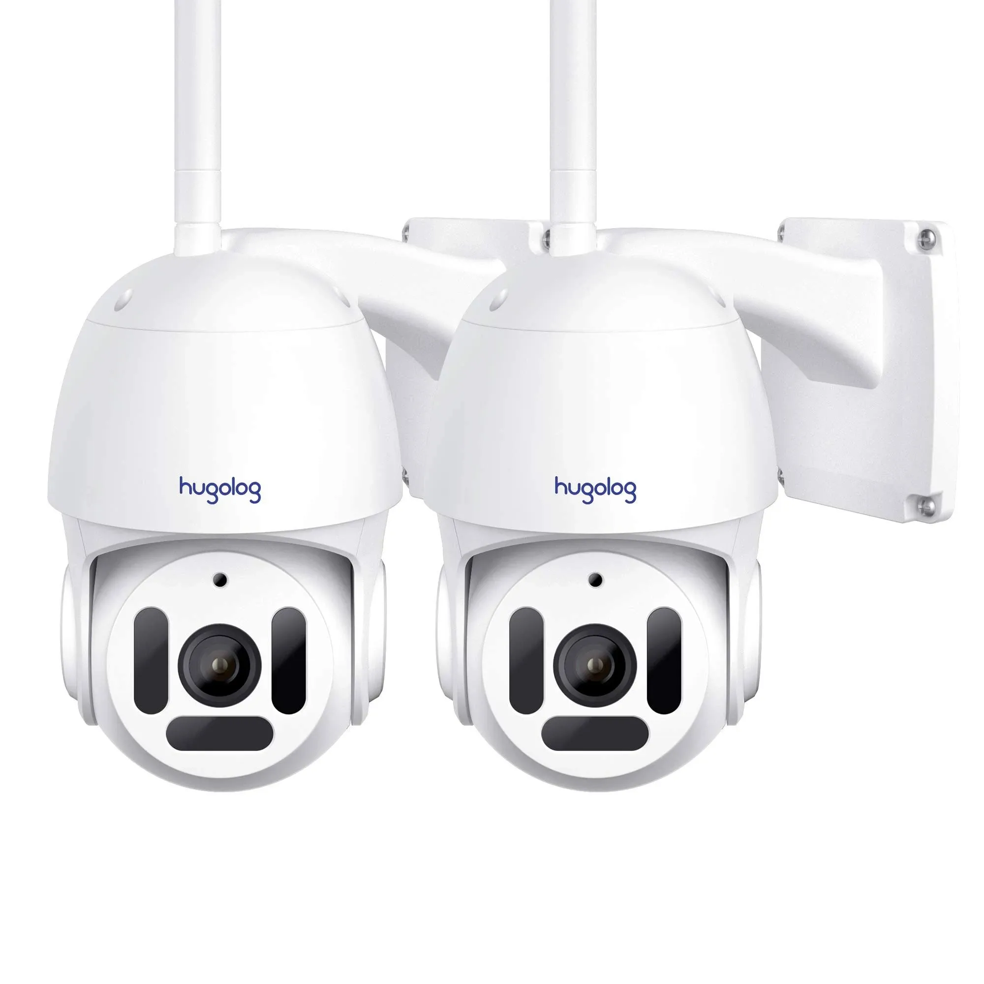 Hugolog T8 1080P WiFi Smart IP PT Outdoor Camera Two Pack