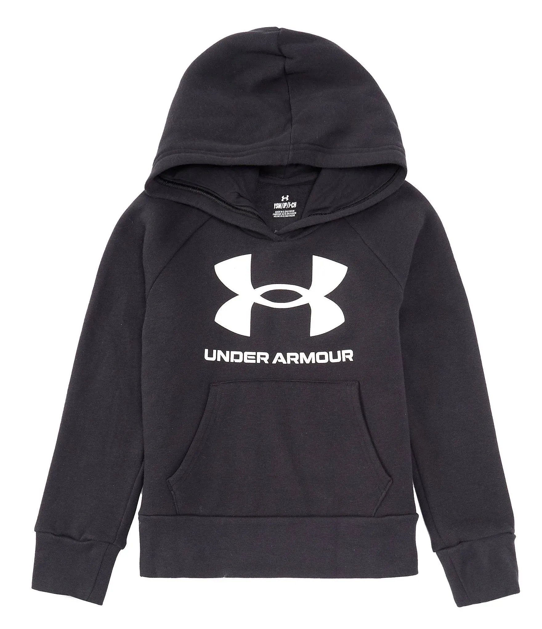 Under Armour Boys' Rival Fleece Big Logo Hoodie