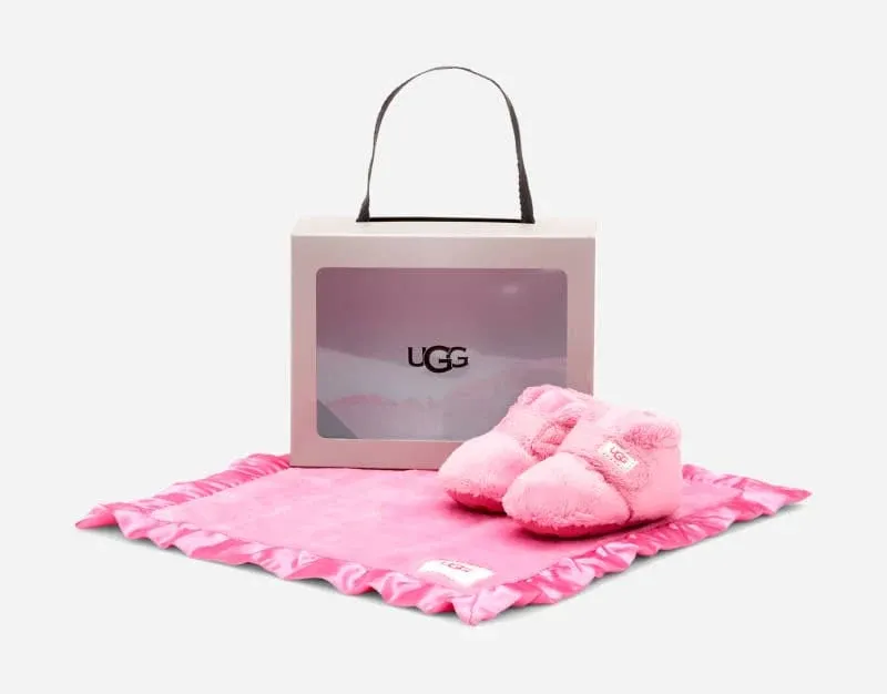 UGG Baby Bixbee Bootie and Lovey Blanket