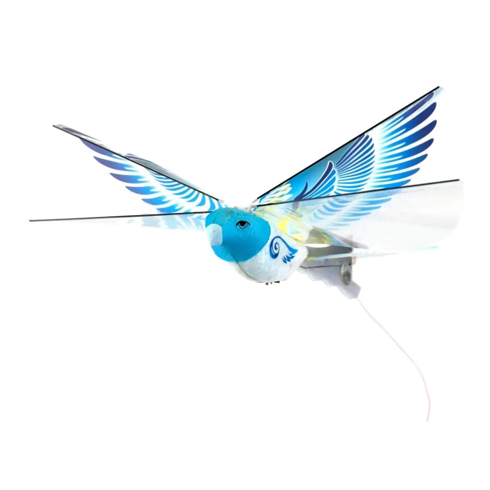 eBird - Award Winning Blue Flying Bird - 2.4 GHz RC- Control Range Up to 90 ft